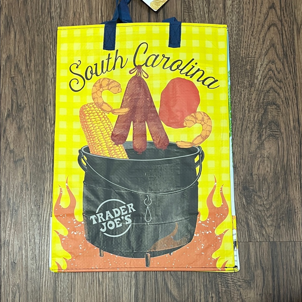 Trader Joe's SOUTH CAROLINA Mystery Bag Reusable Tote Bag